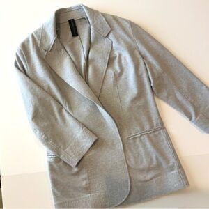 Gray Norma Kamali casual jacket size extra small
